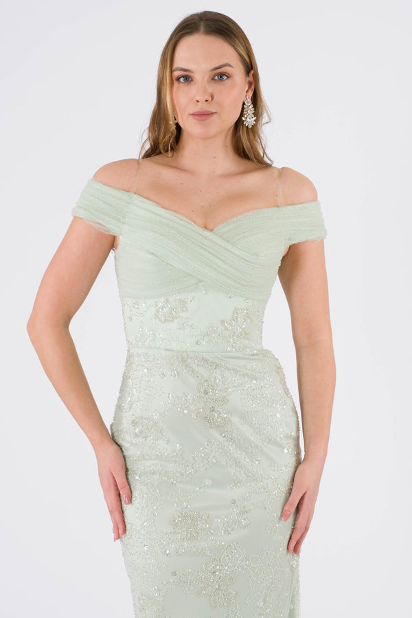 Thurgau Mint Evening Dress