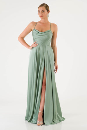 Timi Mint Evening Dress