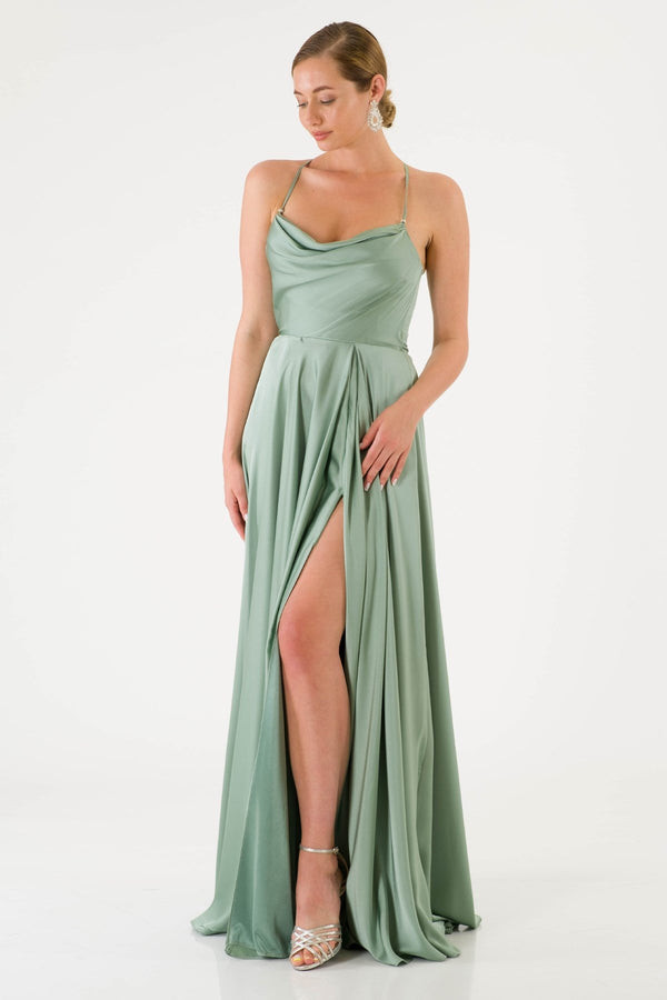 Timi Mint Evening Dress