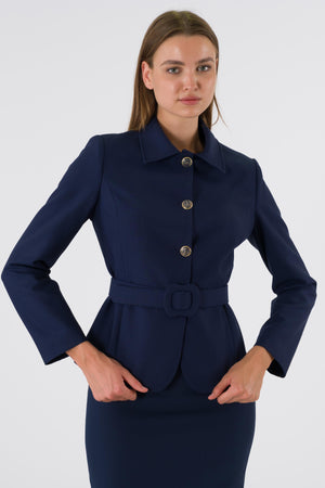 Brigade Navy Blue Office Set