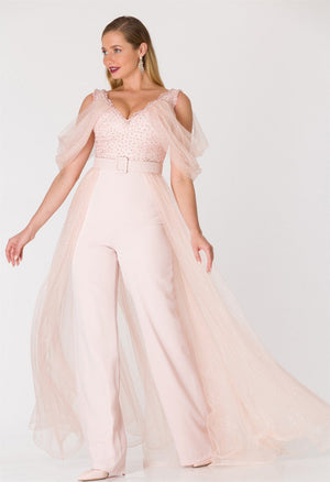 Varas Powder Evening Dress