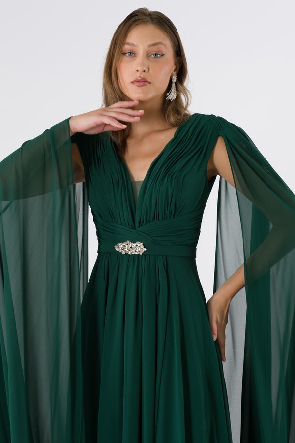 Vistra Emerald Evening Dress