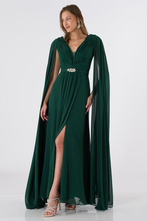 Vistra Emerald Evening Dress