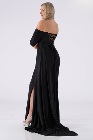 Vivam Black Evening Dress