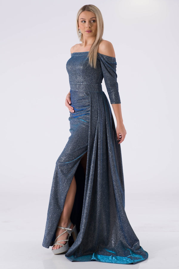 Vivam Blue Evening Dress