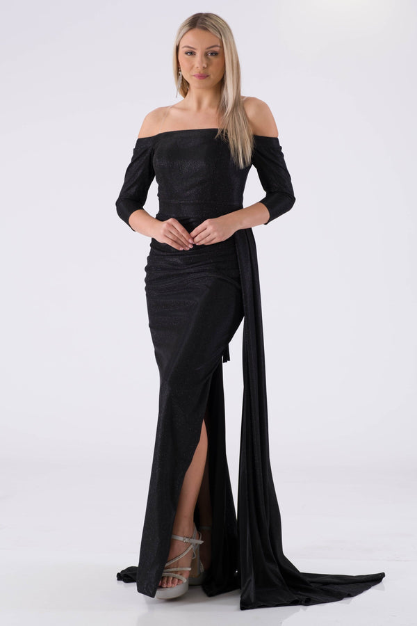 Vivam Black Evening Dress