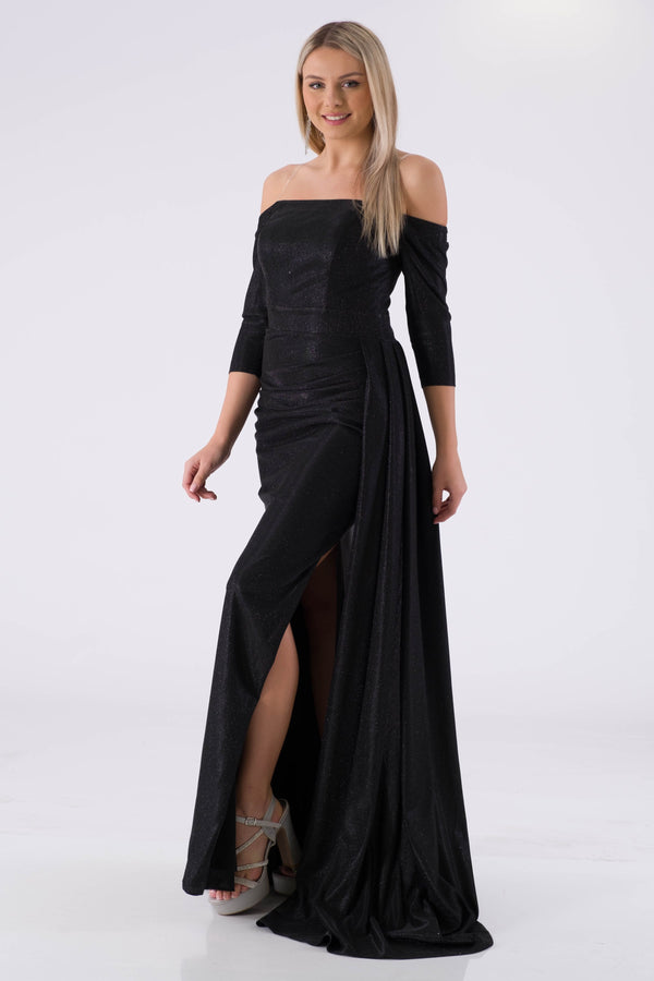 Vivam Black Evening Dress