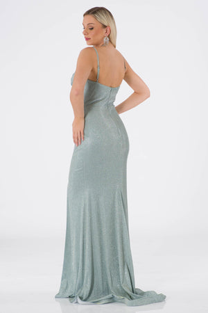 Yeşim Mint Evening Dress