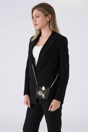 Zeo Black Woman Jacket