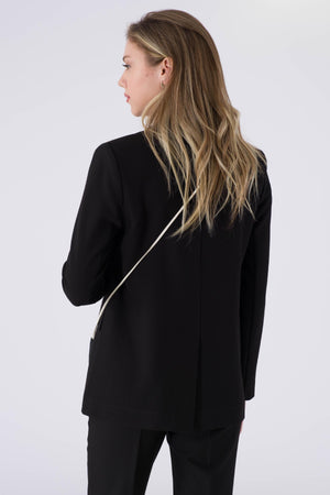 Zeo Black Women Jacket (حجم كبير)